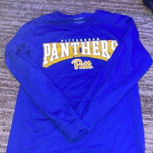 PITT panthers long sleeve tee shirt
